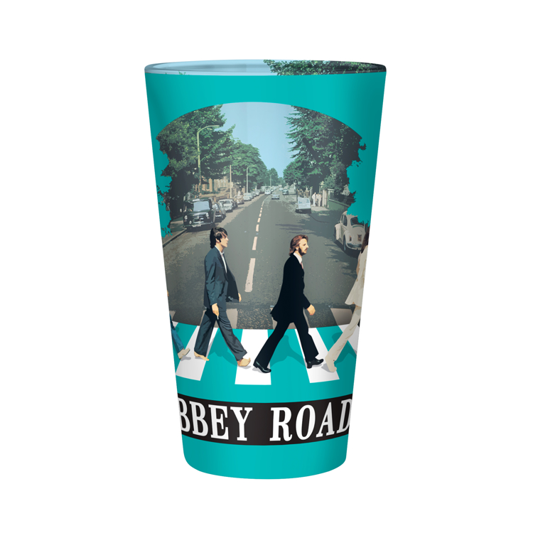 Picture of Beatles Drinkware: "Abbey Road" Single Glass 14oz