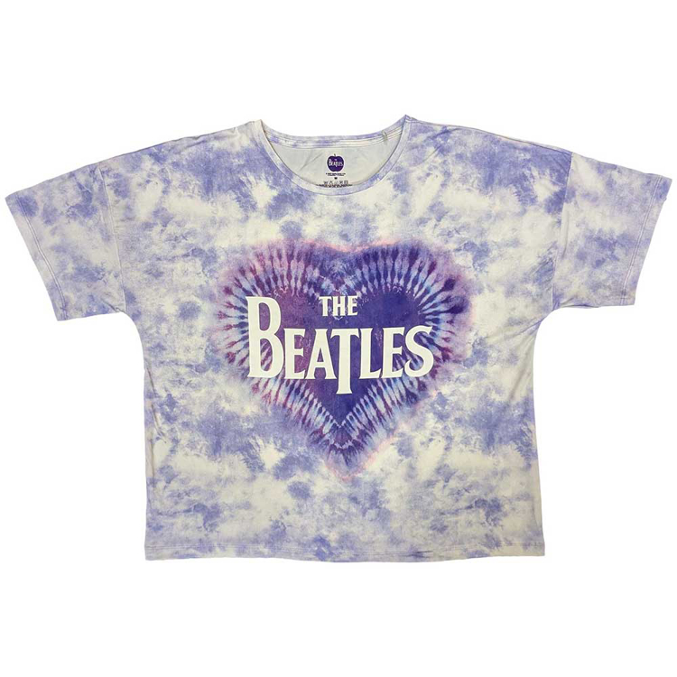 Picture of Beatles Jr's PJs: Crop Top Heart & Drop T Logo